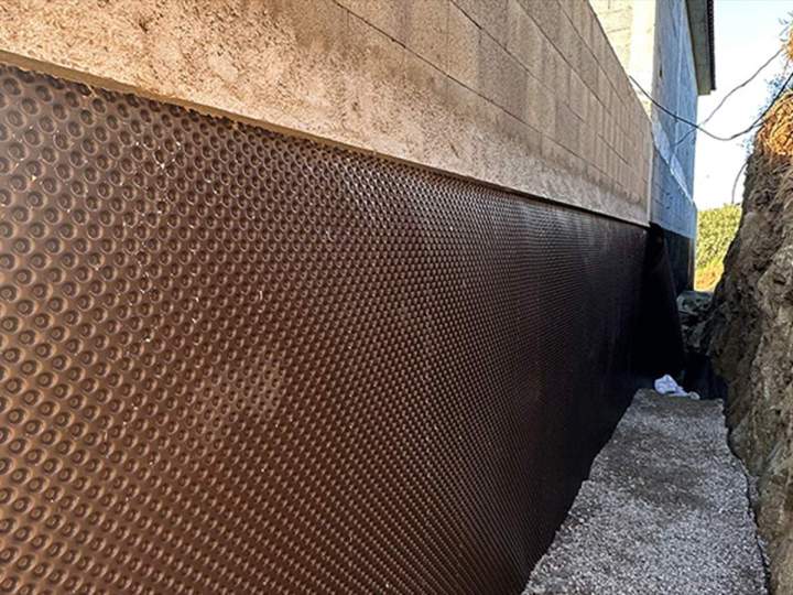 Travaux isolation avant et après